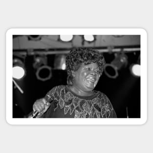 Koko Taylor BW Photograph Sticker